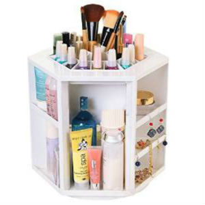 White Colour Makeup Cosmetic Organiser